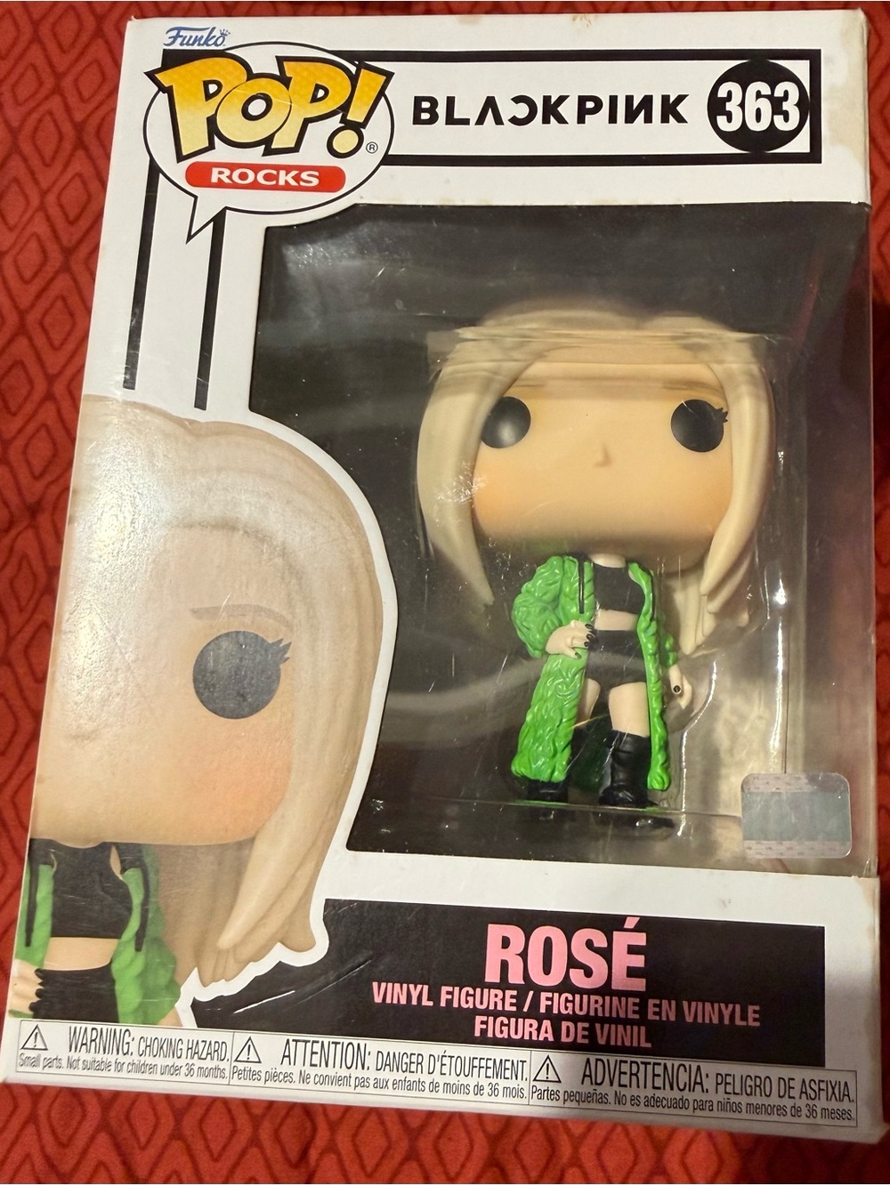 Funko ROSÉ Blonde Figure with Green Coat